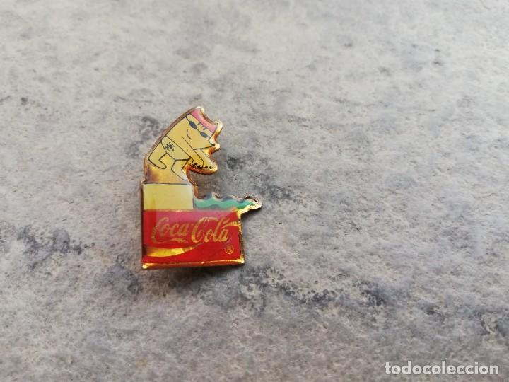 Pins de colecci&oacute;n: PIN DE COCACOLA COLECCION COBI DE BARCELONA 92, ES OFICIAL COBI NATACION A&Ntilde;OS 90