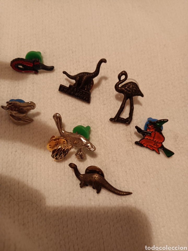 Pins de colecci&oacute;n: Lote de 8 pins de animales - Foto 1