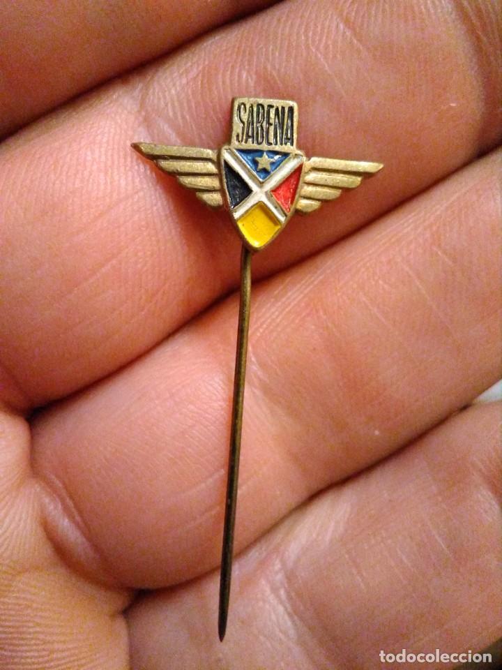 Pins de colecci&oacute;n: INSIGNIA AEROLINEAS COMPA&Ntilde;IA LINEA AEREA BELGA SABENA , AVIACI&Oacute;N B&Eacute;LGICA