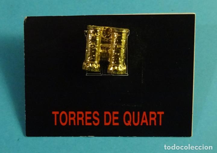 Pins de colecci&oacute;n: PIN TORRES DE QUART. VALENCIA - Foto 1