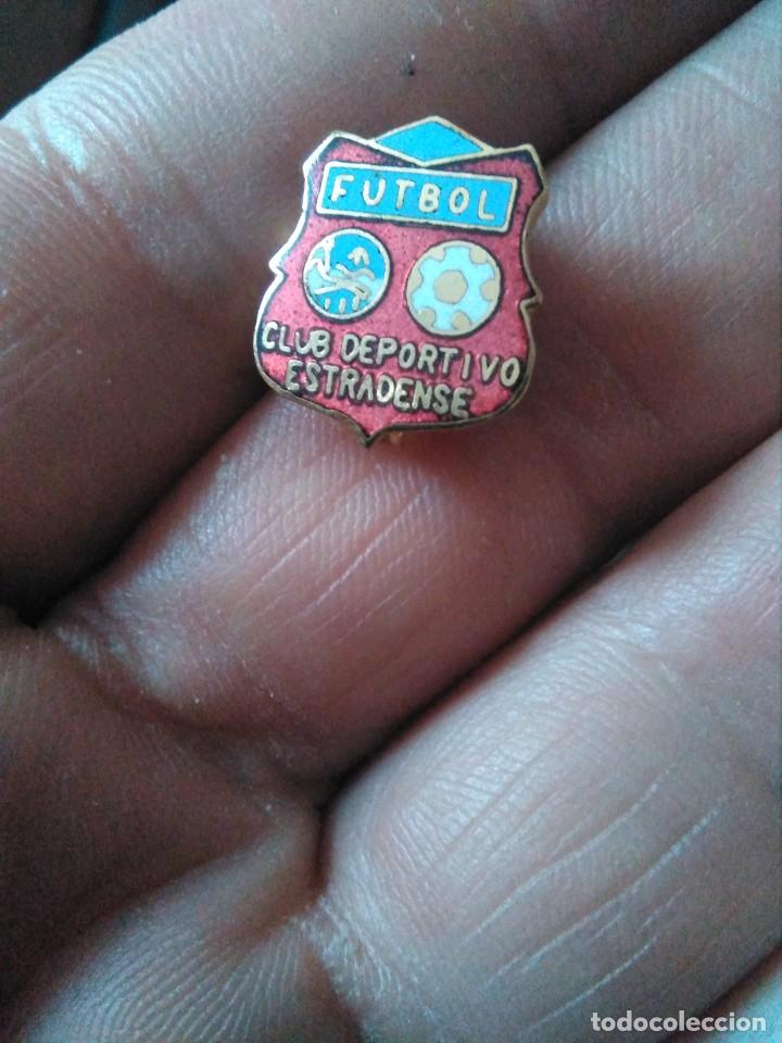 Pins de colecci&oacute;n: INSIGNIA PINS F&Uacute;TBOL ESMALTADO CLUB DEPORTIVO ESTRADENSE