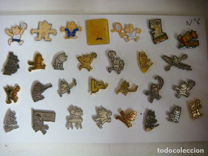 Pins de colecci&oacute;n: PINS COLECCION DE 29 PINS DEL COBI 92 CAJ-PINS-N&ordm;-8.CAR-N&ordm;-8