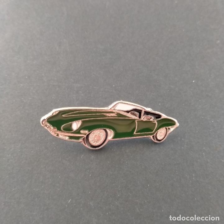 Pins de colecci&oacute;n: pin jaguar e type verde - Foto 1