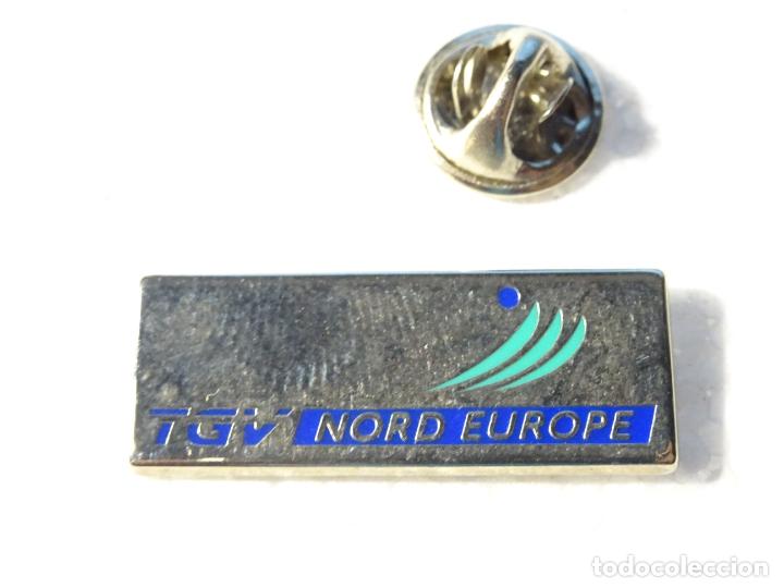 Pins de colecci&oacute;n: PIN DE TRENES FERROCARRILES. FRANCIA ALTA VELOCIDAD. TGV NORD EUROPE