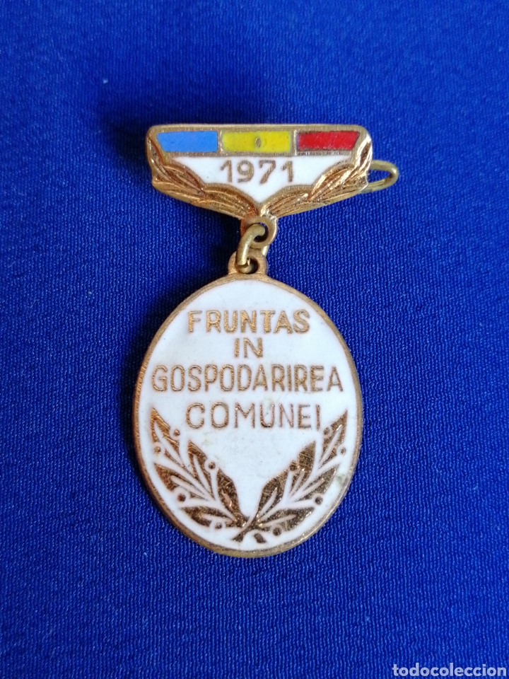 Sammlung von Pins: INSIGNIA CON COLGANTE DE ALFILER 1971