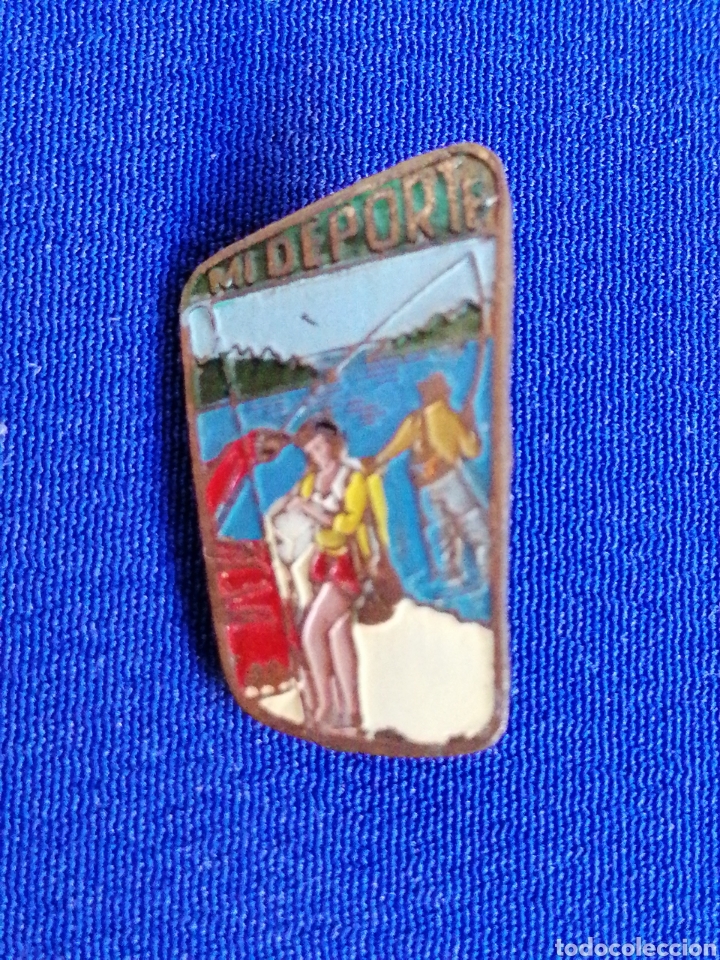 Sammlung von Pins: MI DEPORTE INSIGNA DE ALFILER PINTADA ANTIGUA