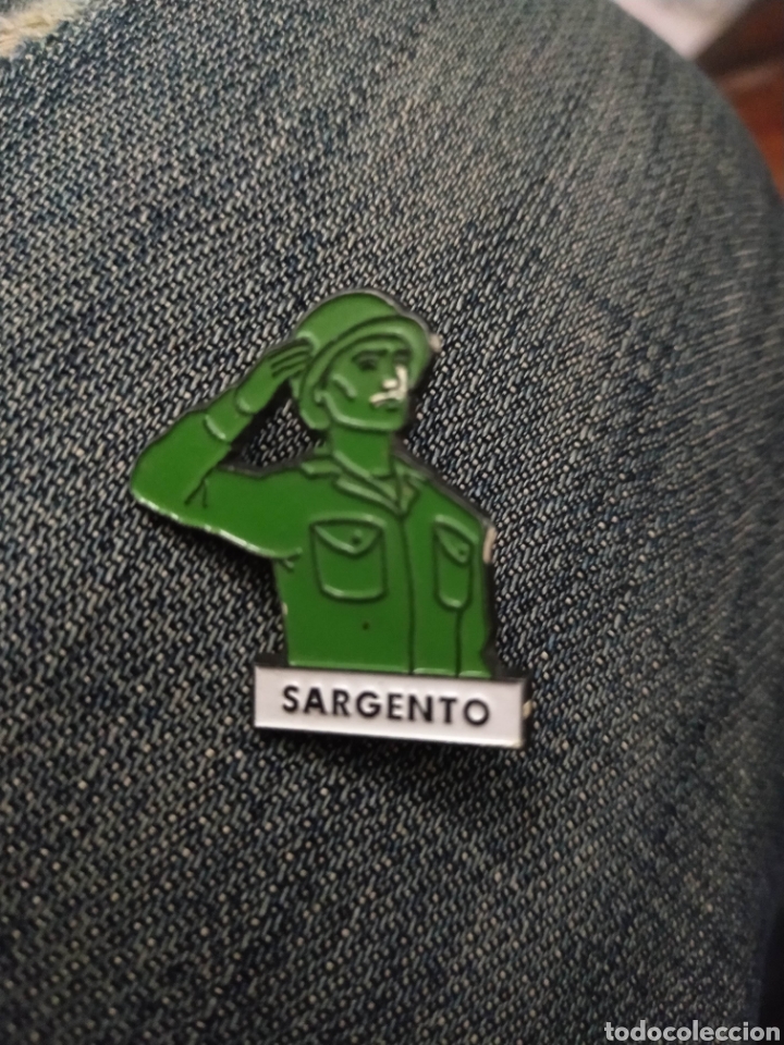 Pins de cole&ccedil;&atilde;o: Pin militar sargento
