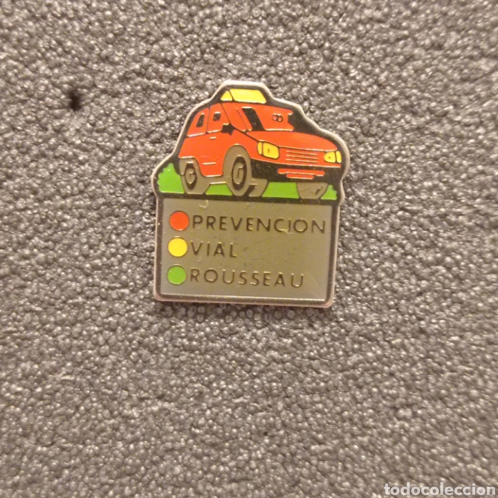 Pins de colecci&oacute;n: Pin 619 PREVENCION VIAL ROUSSEAU
