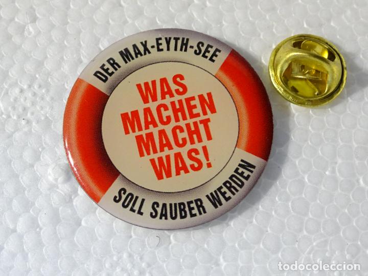 Collection pins: PIN DE TURISMO. SALVAVIDAS PARA EL LAGO MAX EYTH SEE STUTTGART ALEMANIA