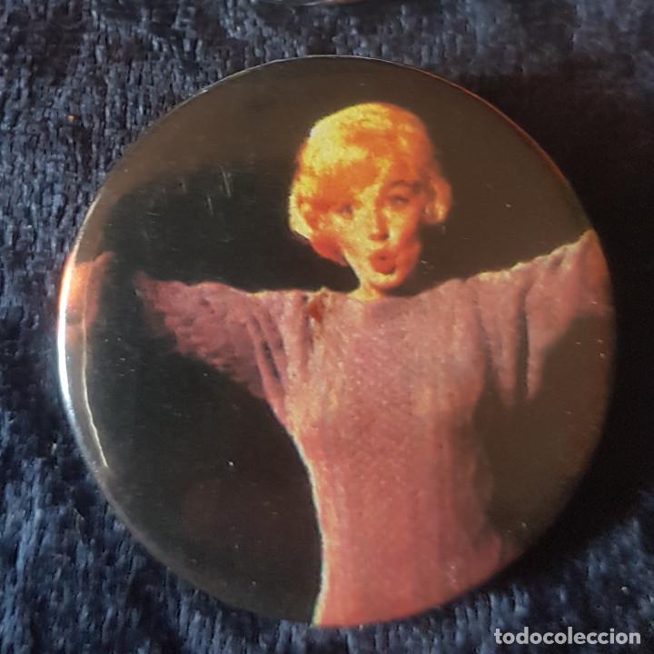 Pins de colecci&oacute;n: CHAPA PIN VINTAGE BUTTON 35mm MARILYN MONROE NORMA JEAN