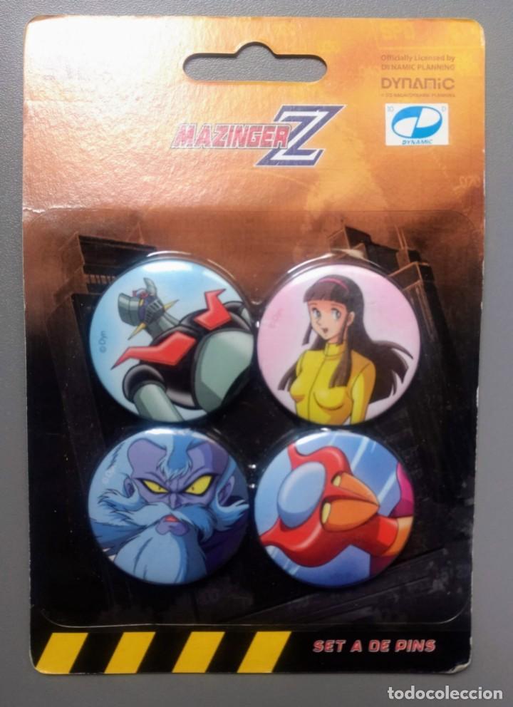 Pins de colecci&oacute;n: BLISTER PRECINTADO CHAPAS - PINS - PIN - MAZINGER Z - DYNAMIC SD - NUEVO