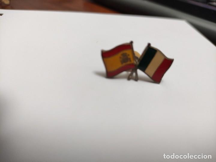 Pins de colecci&oacute;n: Pin doble bandera Espa&ntilde;a - Francia