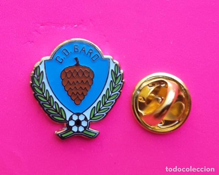 Pins de colecci&oacute;n: PIN FUTBOL ESMALTE - ESCUDO DEL C.D. BARO - VALENCIA