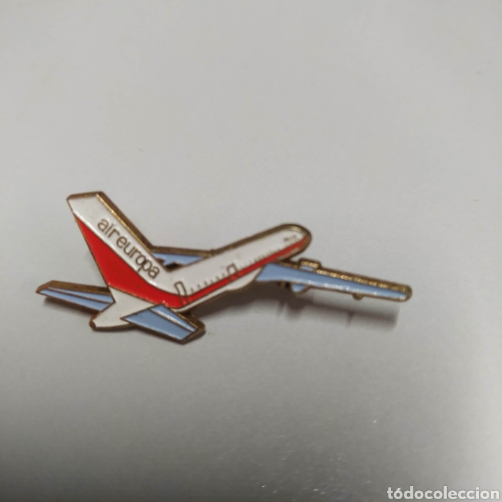 Pins e Spille di collezione: Pin avi&oacute;n Air Europa aerol&iacute;nea compa&ntilde;&iacute;a compa&ntilde;&iacute;a a&eacute;rea