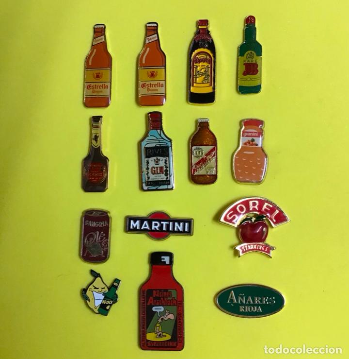 Pins de colecci&oacute;n: PINS DE BEBIDAS - Foto 1