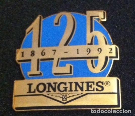 precioso pin 125 aniversario de longines 1867 Buy Antique and