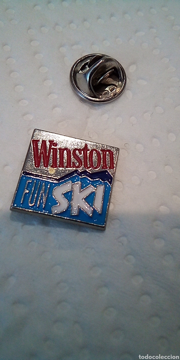 Pins de colecci&oacute;n: PIN 114 MARLBORO TABACO CAJETILLA CIGARRILLO WINSTON CAMEL MARIA PINS PINES