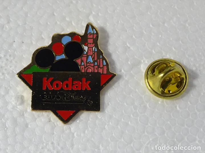 Pins de colecci&oacute;n: PIN DE DIBUJOS ANIMADOS. PARQUE ATRACCIONES EURO DISNEY. EURODISNEY. MICKEY MOUSE. KODAK