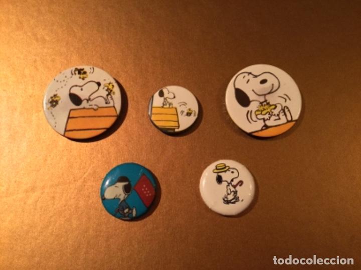 Pins de colecci&oacute;n: Snoopy chapas ochenteras - Foto 1