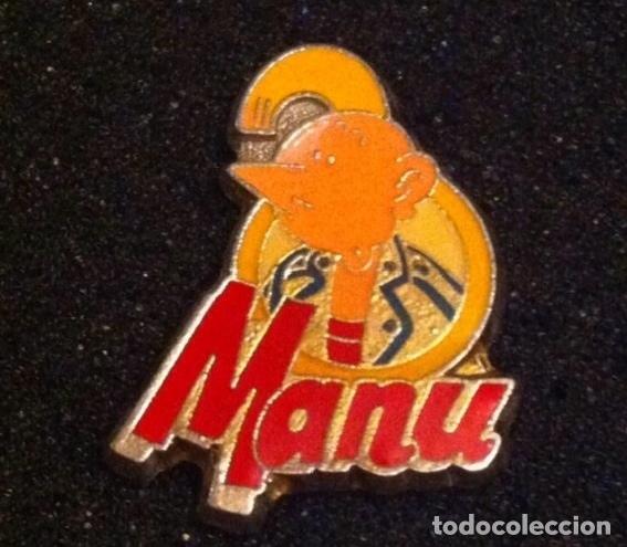 Pins de colecci&oacute;n: PIN MANU (PERSONAJE DE COMIC) - Foto 1