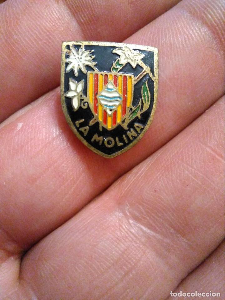 Pins de colecci&oacute;n: INSIGNIA SOLAPA ESQU&Iacute; PUERTO MONTA&Ntilde;A LA MOLINA CATALU&Ntilde;A SKI