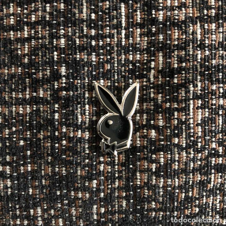 Pins de colecci&oacute;n: PIN MET&Aacute;LICO ESMALTADO CONEJO PLAYBOY COLOR NEGRO MEDIDA 2.5 CENT&Iacute;METROS DE ALTURA , NUEVO