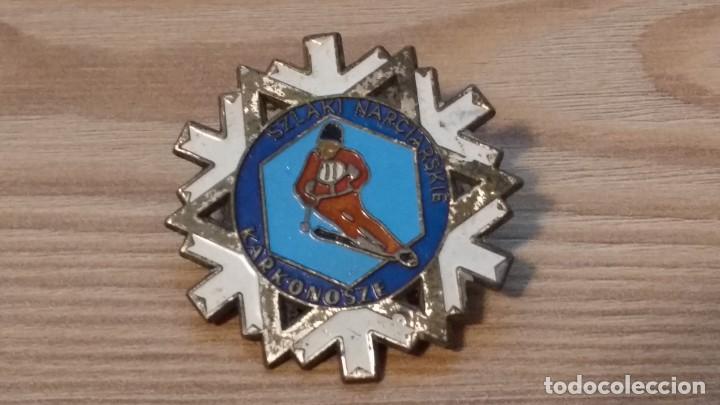 Pins de colecci&oacute;n: POLONIA: PIN O INS&Iacute;GNIA DE TEM&Aacute;TICA ESQU&Iacute; (A&Ntilde;OS 70-80 DEL SIGLO XX)