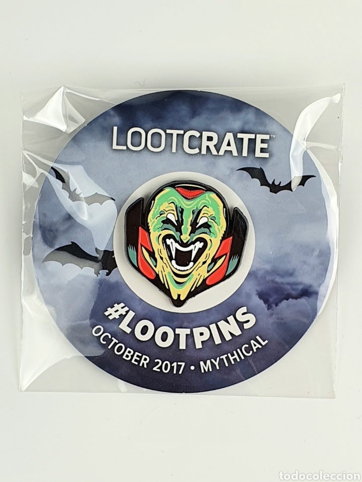 Pins de colecci&oacute;n: Pin Loot Crate 'Dr&aacute;cula'
