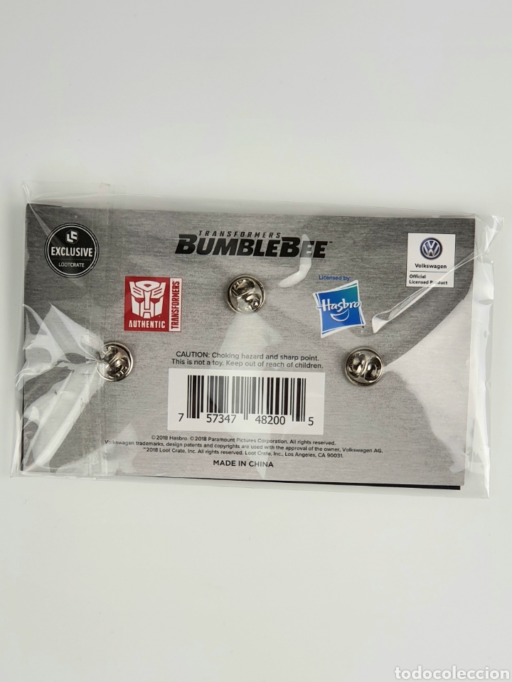 Pins de colecci&oacute;n: Pack pins Transformers: Bumblebee - Foto 3