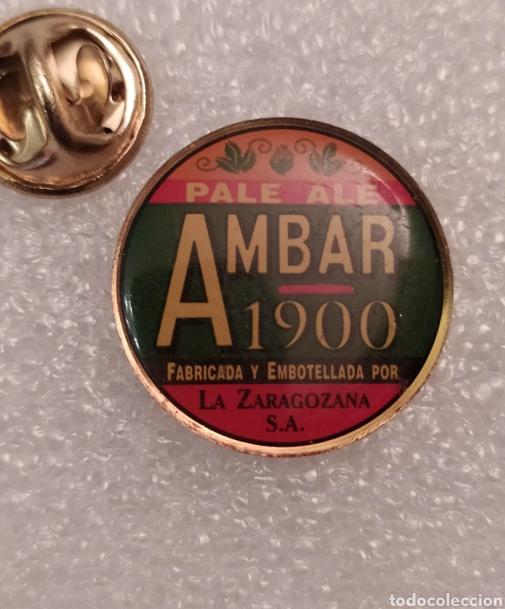 Pins de colecci&oacute;n: Pin cerveza &Aacute;mbar 1900