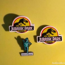 Pins de colección: JURASSIC PARK, PINS DE 1992. Lote 327329568