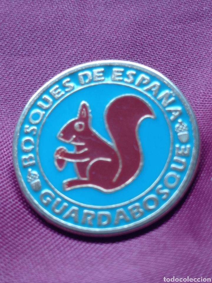 Pins de colecci&oacute;n: PIN GUARDABOSQUE PARQUES DE ESPA&Ntilde;A - Foto 1