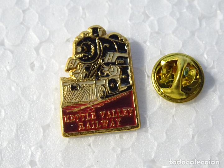 Pins e Spille di collezione: PIN DE TRENES FERROCARRILES.CANAD&Aacute; KETTLE VALLEY RAILWAY