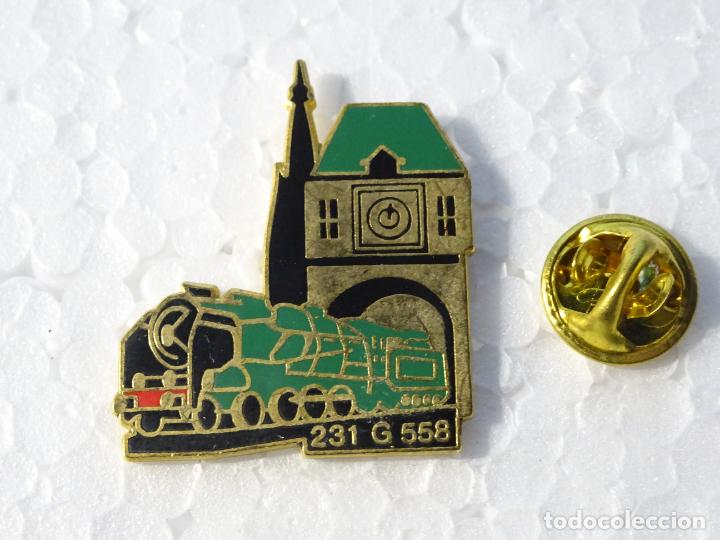 Sammlung von Pins: PIN DE TRENES FERROCARRILES. LOCOMOTORA PUERTA CIUDAD