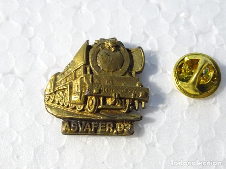 Pins e Spille di collezione: PIN DE TRENES FERROCARRILES. ESPA&Ntilde;A. ASVAFER AMIGOS FERROCARRIL VALLADOLID