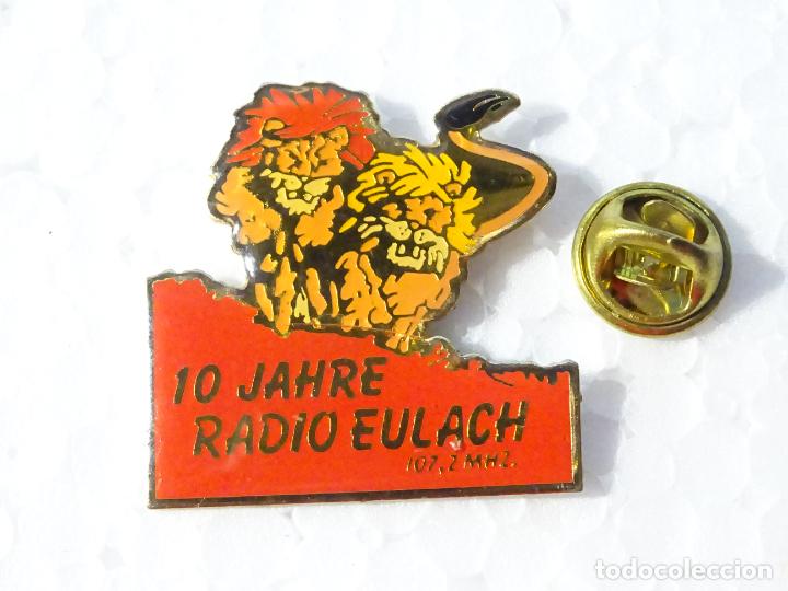 Pins de colecci&oacute;n: PIN DE RADIO TELEVISI&Oacute;N. RADIO EULACH ALEMANIA.