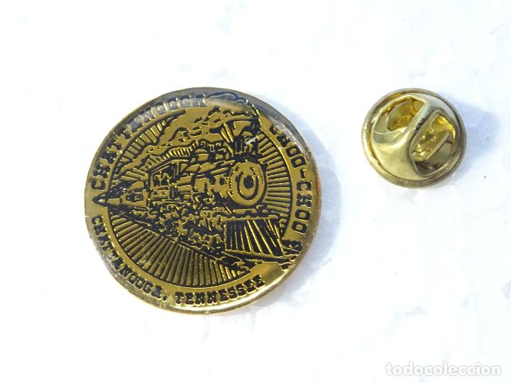Pin's de collection: PIN DE TRENES FERROCARRILES. ESTADOS UNIDOS. CHATTANOOGA TENNESSEE