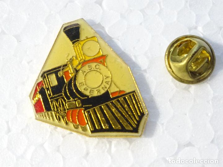 Pins de cole&ccedil;&atilde;o: PIN DE TRENES FERROCARRILES. FRANCIA. LOCOMOTORA ASC EPERNAY