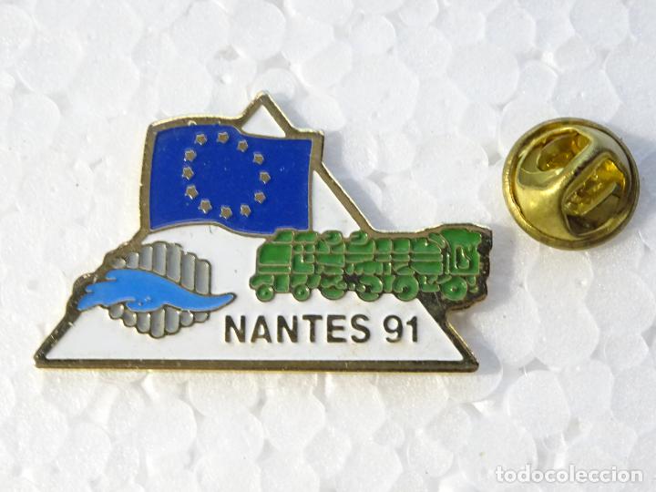 Sammlung von Pins: PIN DE TRENES FERROCARRILES. FRANCIA. NANTES 91 1991