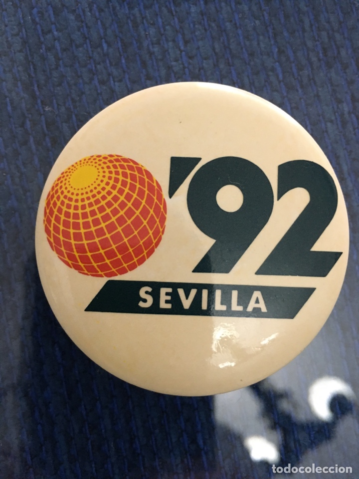 Pins de colecci&oacute;n: Pins Expo 92, 5,5 cm di&aacute;metro