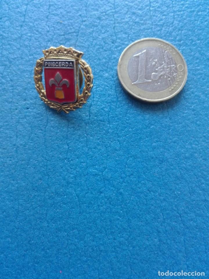 Pins de cole&ccedil;&atilde;o: PIN ESCUDO HERALDICO PUIGCERDA - ESMALTADO