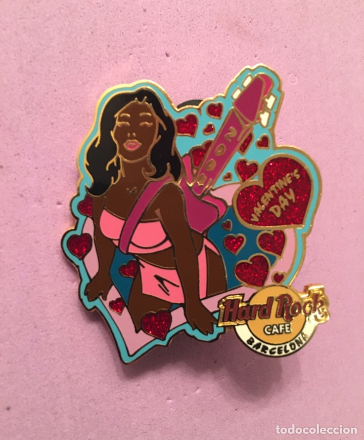 Sammlung von Pins: Hard Rock Cafe Barcelona - Pin Valentine's Day 2004
