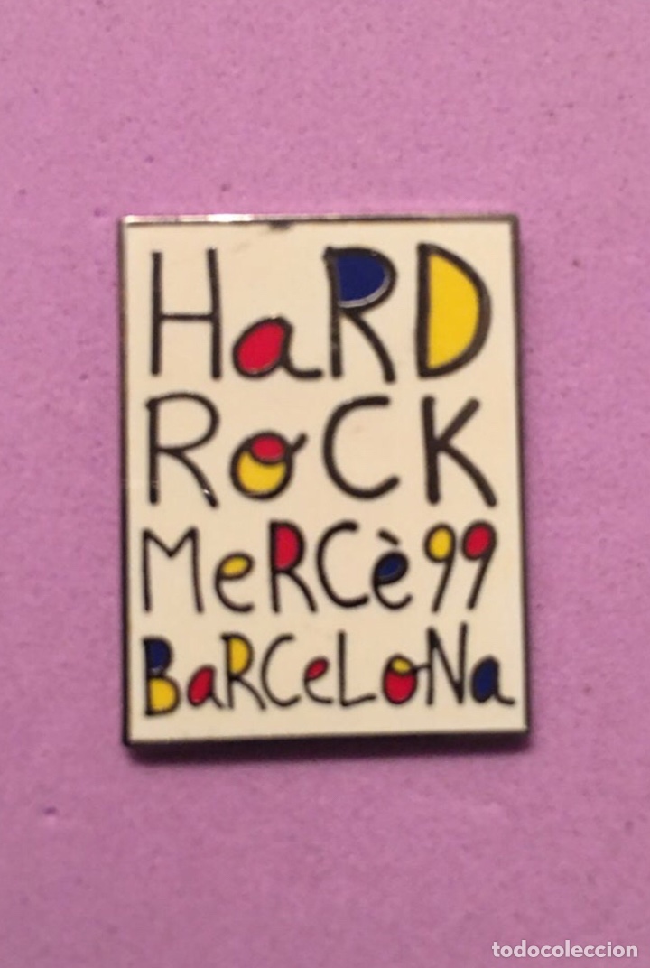 Sammlung von Pins: Hard Rock Cafe Barcelona - Pin Merc&egrave; 1999