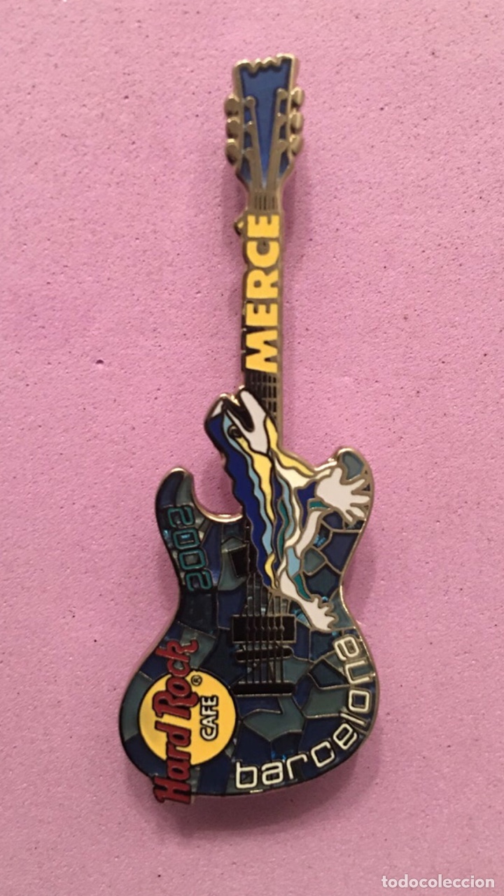 Sammlung von Pins: Hard Rock Cafe Barcelona - Pin Merc&egrave; 2002
