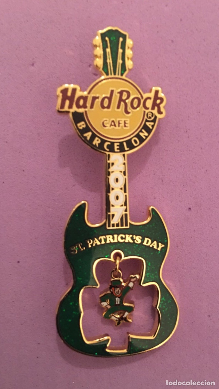 Pin's de collection: Hard Rock Cafe Barcelona - Pin St. Patrick's day 2007
