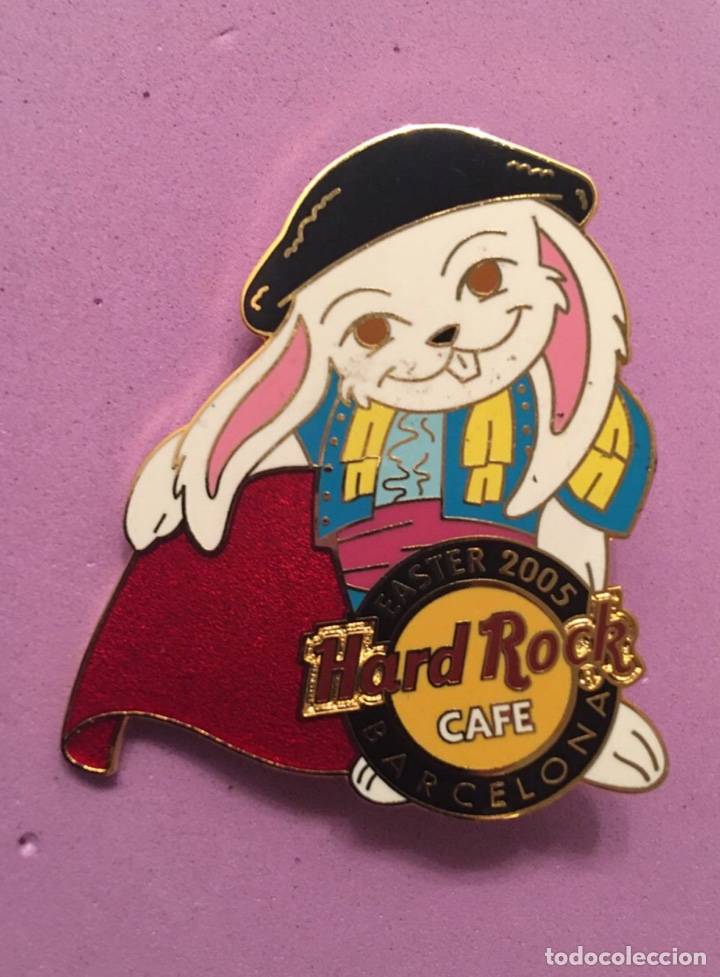 Pin's de collection: Hard Rock Cafe Barcelona - Pin Easter 2005