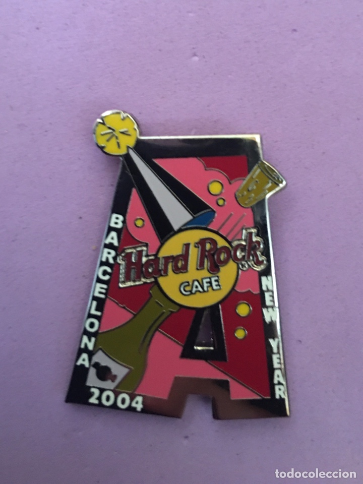 Sammlung von Pins: Hard Rock Cafe Barcelona - Pin New Year 2004