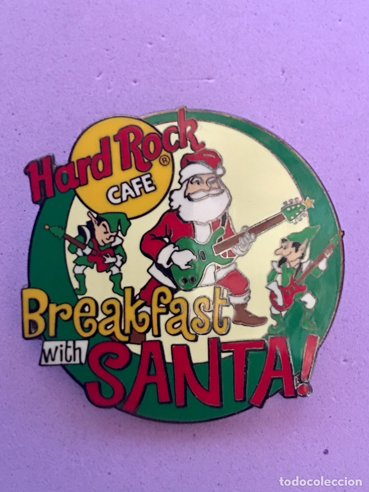 Pins de cole&ccedil;&atilde;o: Hard Rock Cafe Barcelona - Pin Breakfast with Santa 2005