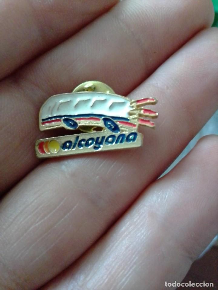 Pins de colecci&oacute;n: PINS MOTOR EMPRESA AUTOCARES LA ALCOYANA ALCOY ALICANTE AUTOBUSES