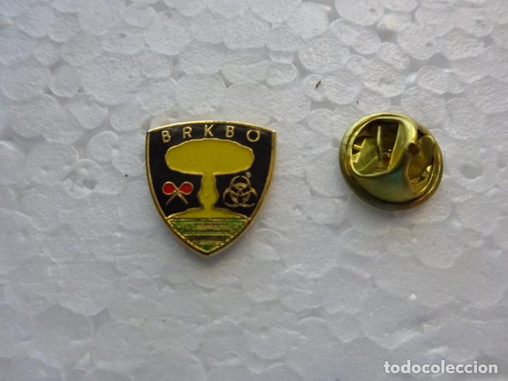 Pins e Spille di collezione: PIN MILITAR. EJ&Eacute;RCITO ESLOVENIA UNIDAD NBQ ATAQUE QU&Iacute;MICO BIOL&Oacute;GICO